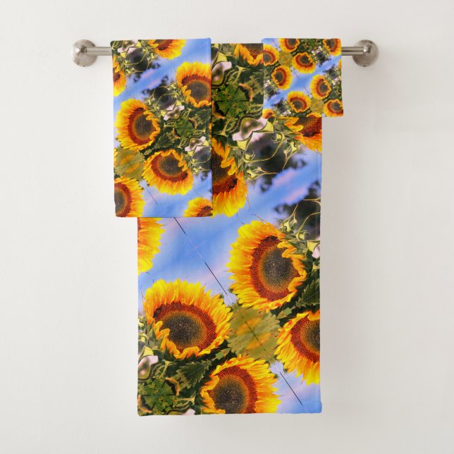 Sunflower In Sunshine Motif d'art Abstrait (En situation)