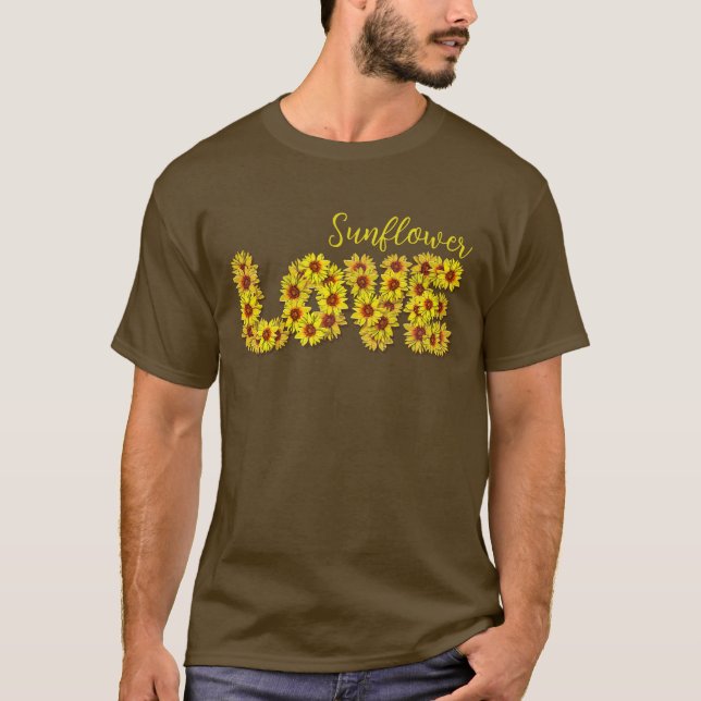 Sunflower Love T-Shirt (Devant)