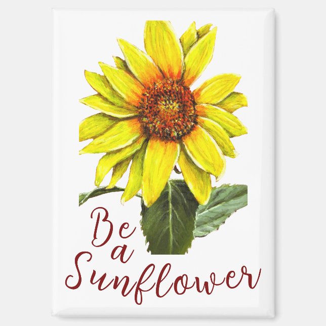 Sunflower Magnet (Recto)