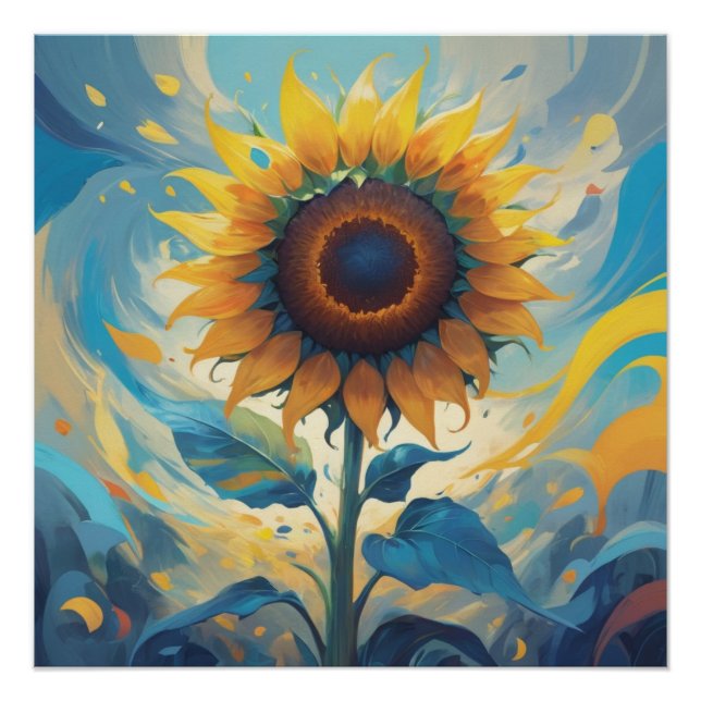 sunflower poster (Devant)