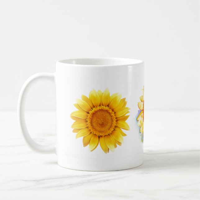 Sunflowers Classic Mug (Gauche)