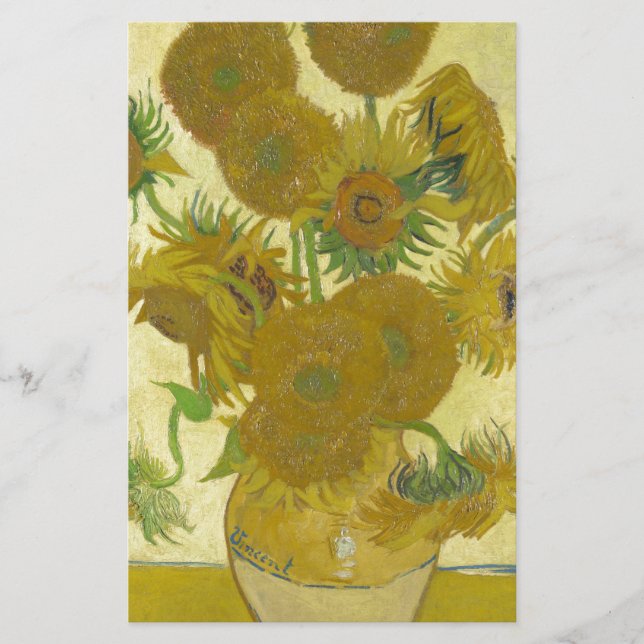 Sunflowers Par Vincent Van Gogh (Devant)