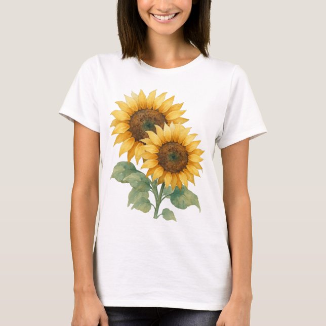 Sunflowers T-Shirt (Devant)