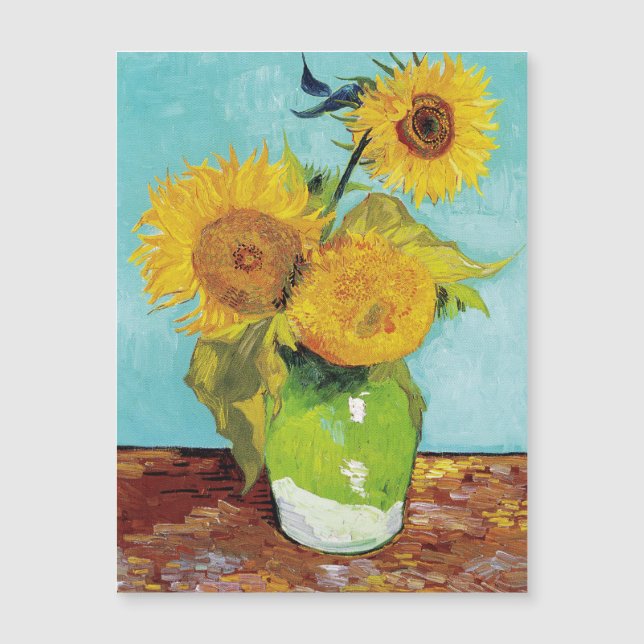 Sunflowers Vincent van Gogh (Devant)