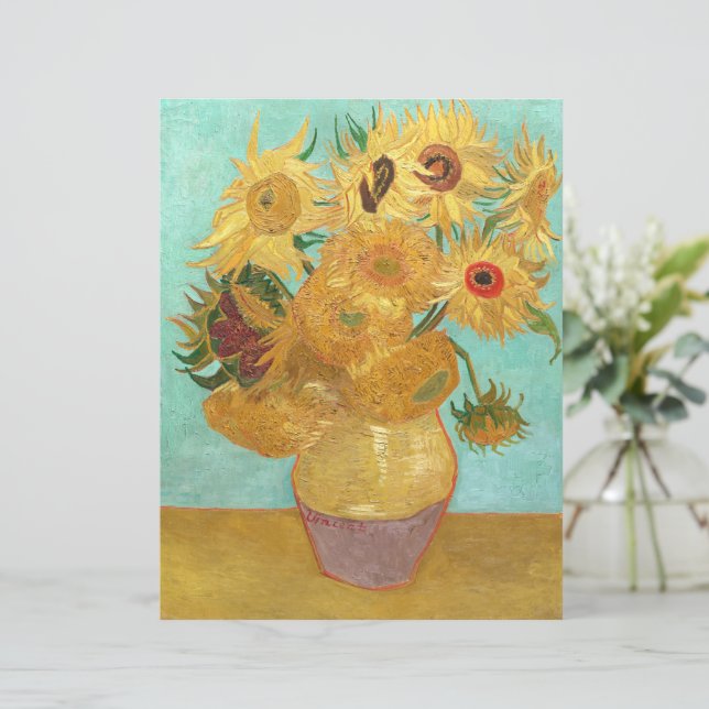 Sunflowers Vincent van Gogh (Debout devant)