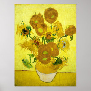 Sunflowers Vincent van Gogh Poster