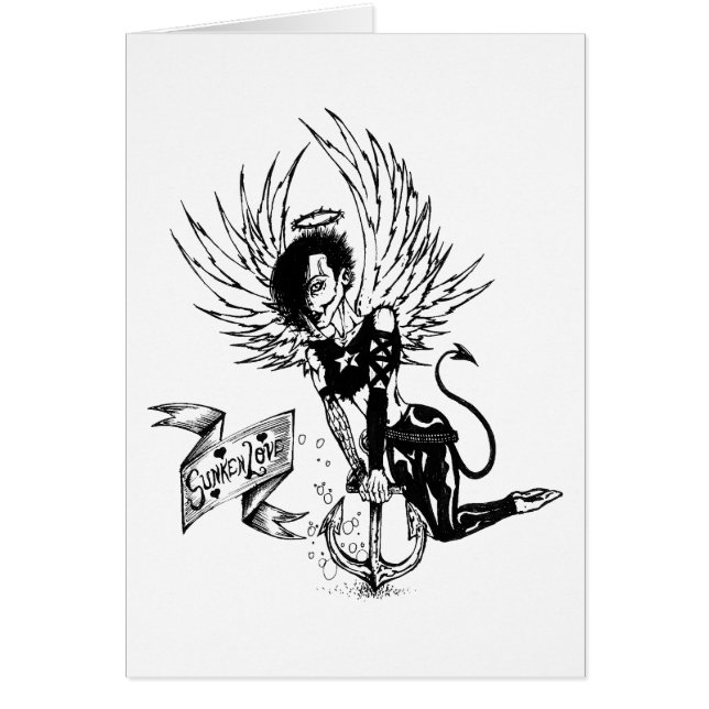 Sunken Love - Punk Rock Pin-Up Tattoo (Devant)