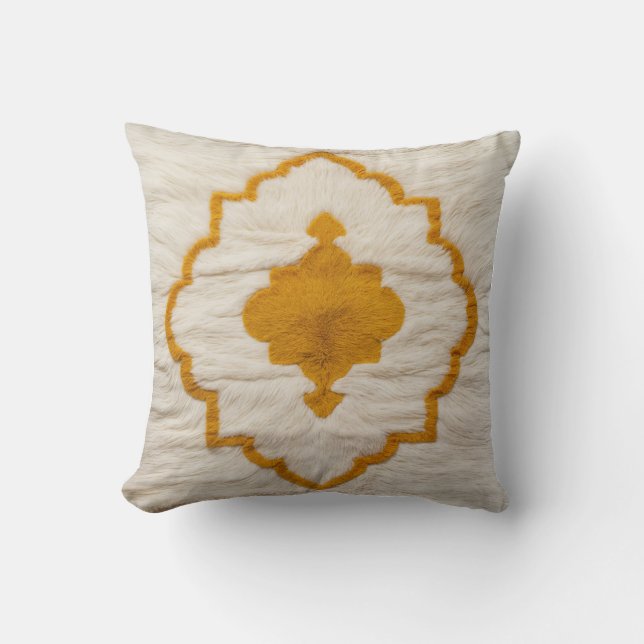 Sunlit Geometry" Turc Kilim Coussins : (Recto)
