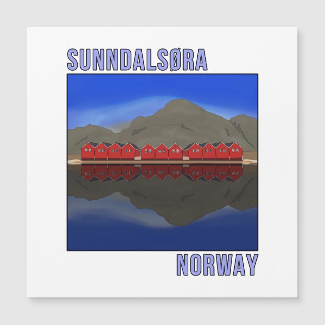 Sunndalsora Norvège Scandinave (Devant)