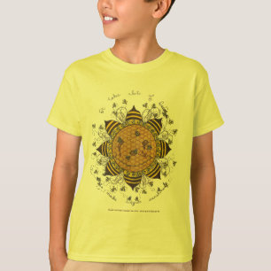 Sunnycomb - le T-shirt des enfants (jaune)