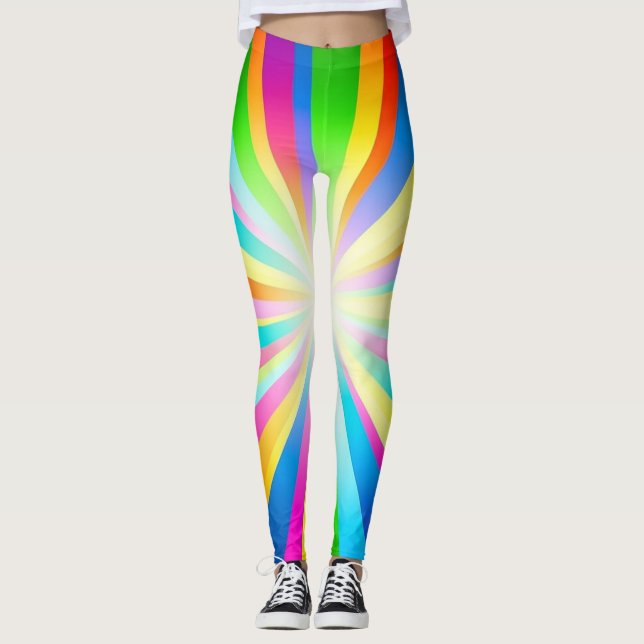Sunrays printed Leggings for women (Devant)