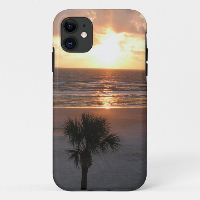 Sunrise At The Beach iPhone 5 coque (Dos)