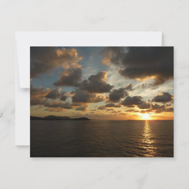 Sunrise aux îles Virgin (Devant)