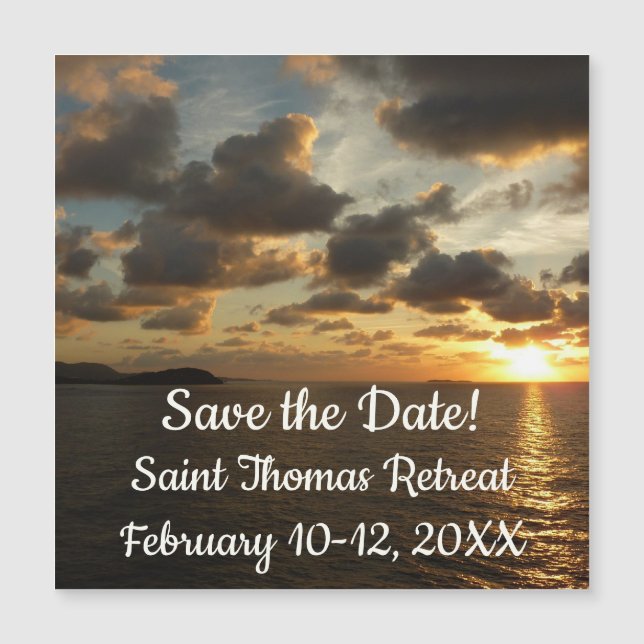 Sunrise aux îles Virgin (Devant)