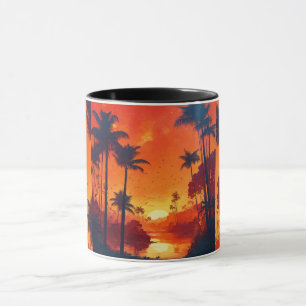 Sunrise Cafe Mug Commencez votre journée avec la n