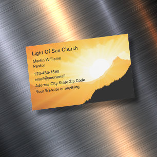 Sunrise Christian Church Cartes de visite Pittores