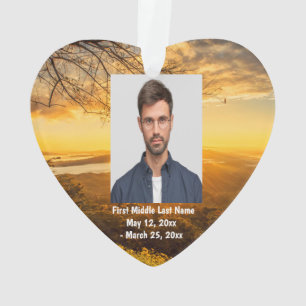 Sunrise Morning Sunshine Dated Photo personnalisée