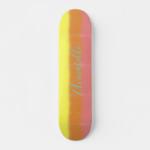 Sunrise Old Papier Peinture Skateboard