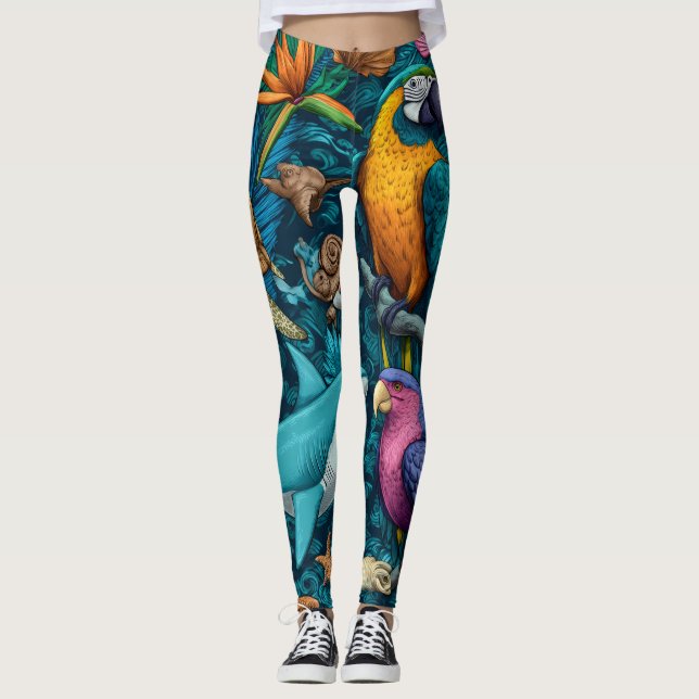 Sunset Beach Leggings Gift (Devant)