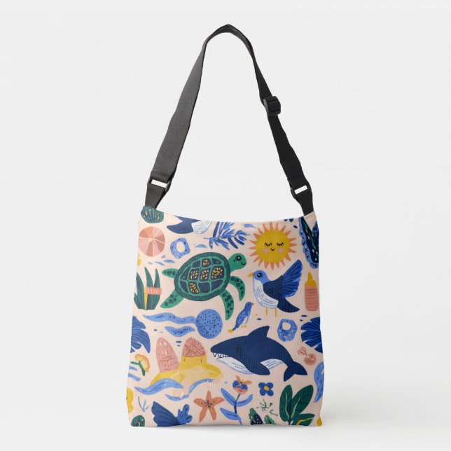 Sunset Beach Tote Bag Gift (Devant)