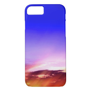 Sunset Clouds & Blue Sky iPhone 7 Coque