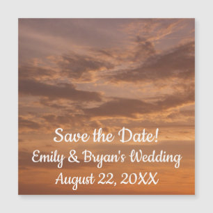 Sunset Clouds II Pastel Nature Abstraite