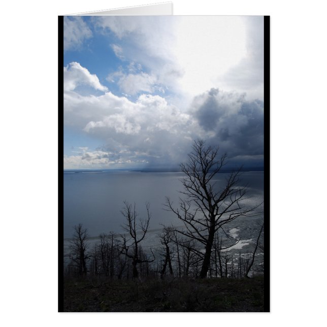 Sunset du lac Yellowstone (Devant)