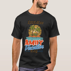 Sunset Family Cruise PERSONNALISER T-Shirt noir