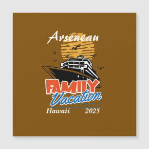 Sunset Family Vacances Orange Personnaliser