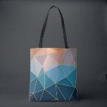 Sunset fourre-tout. Sac fourre-tout motif géométri<br><div class="desc">Sunset fourre-tout. Motif de couleur mutli géométrique simple. Les couleurs géométriques orange et bleu aident à percer votre shopping avec une pop de couleur avec ce sac fourre-tout.</div>