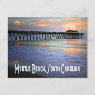 Sunset Myrtle Beach, Caroline du Sud Carte postale