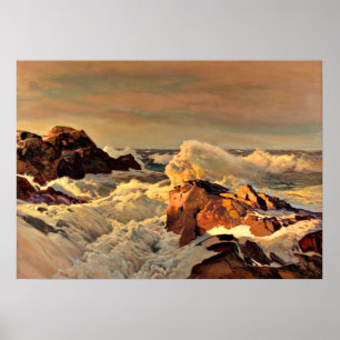 Sunset Rocks, tableau de Frederick Waugh