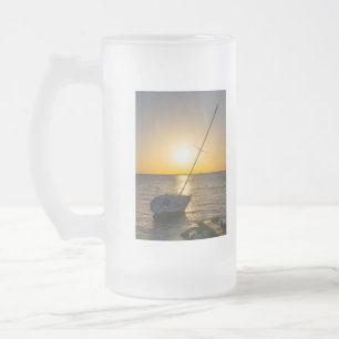 Sunset Sailboat naufrage Gulf Breeze Frosted Mug