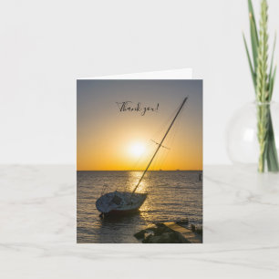 Sunset Sailboat naufrage Gulf Breeze Merci