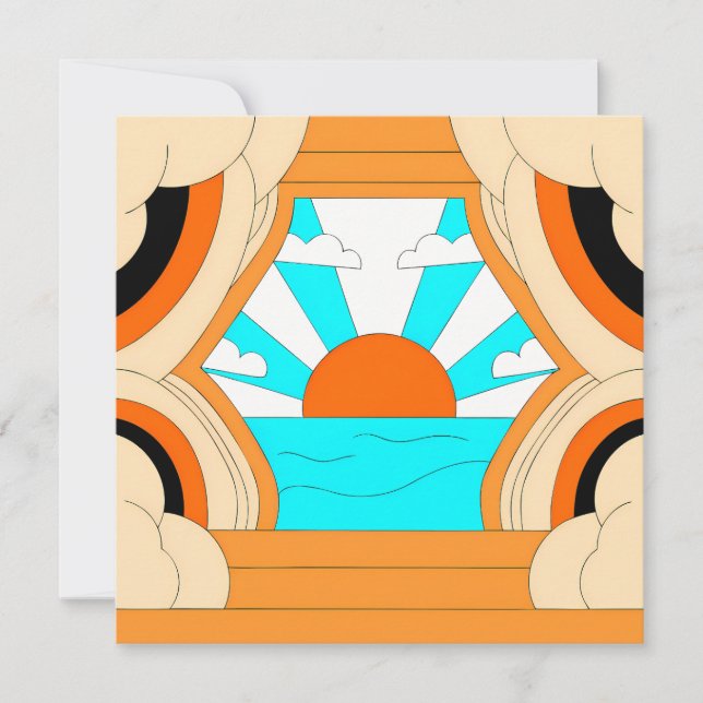 Sunset Serenity Canvas - Stunning Art Print (Devant)