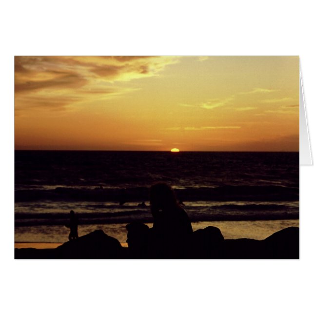 Sunset Venice CA. (Devant horizontal)