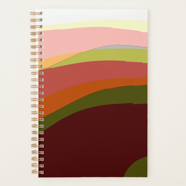 Sunset Vibes Art Abstrait 206 (Devant)