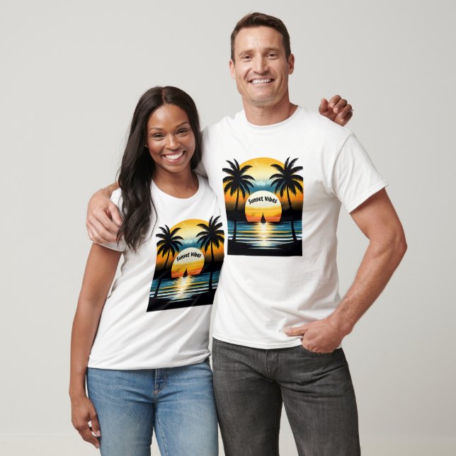 " Sunset Vibes™ T-Shirt Kokomo Beach Merch (Unisexe)