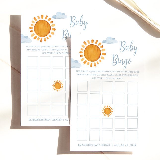 Sunshine Baby Bingo (Créateur téléchargé)
