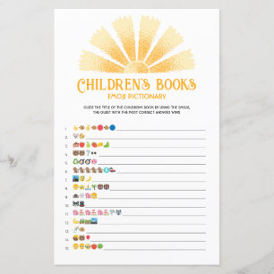 Sunshine livres pour enfants émoticônes jeu pictio