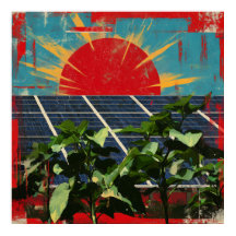 Sunshine revolution - Poster Solarpunk