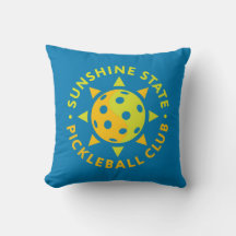 Sunshine State Pickleball Club Coussin
