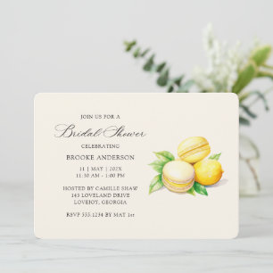 Sunshine & Sweets Lemon Bridal Shower Invitations