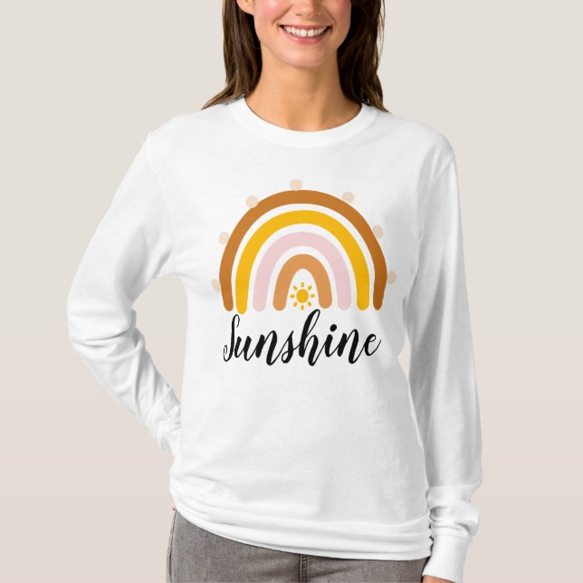 Sunshine - T-shirt Sunshine Arc-en-ciel (Devant)