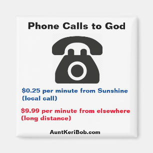 Sunshine Téléphone Appels à Dieu aimant amusant