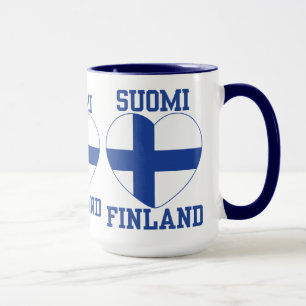 SUOMI FINLAND tasse - choisir style & couleur