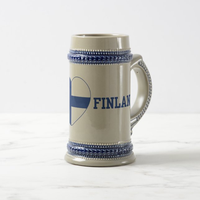 SUOMI FINLAND tasse personnalisée - choisir style  (Devant droit)