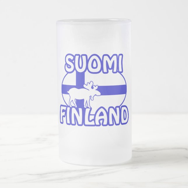 Suomi Finlande tasse - choisir style & couleur (Centre)