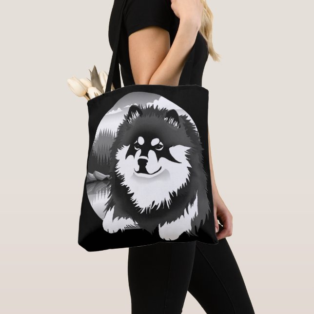 SUOMI - Lapphund finlandais fourre-tout ou sac car (De près)