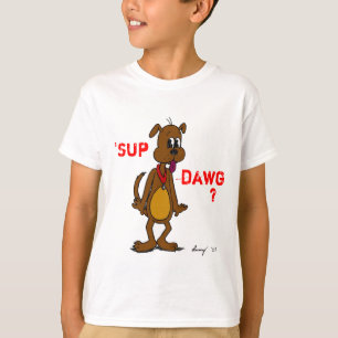 'SUP DAWG ? T-Shirt de base pour enfants de chiens